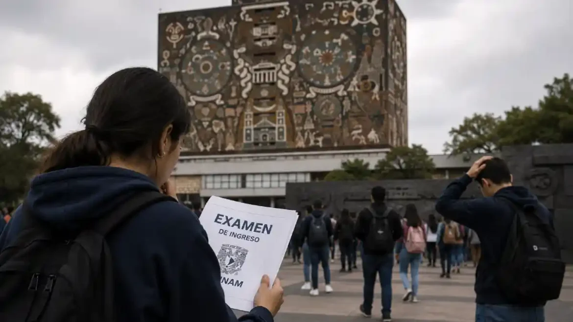 ¿Por qué miles de aspirantes cuestionan el nuevo examen de ingreso a la UNAM y qué respuestas han dado las autoridades?