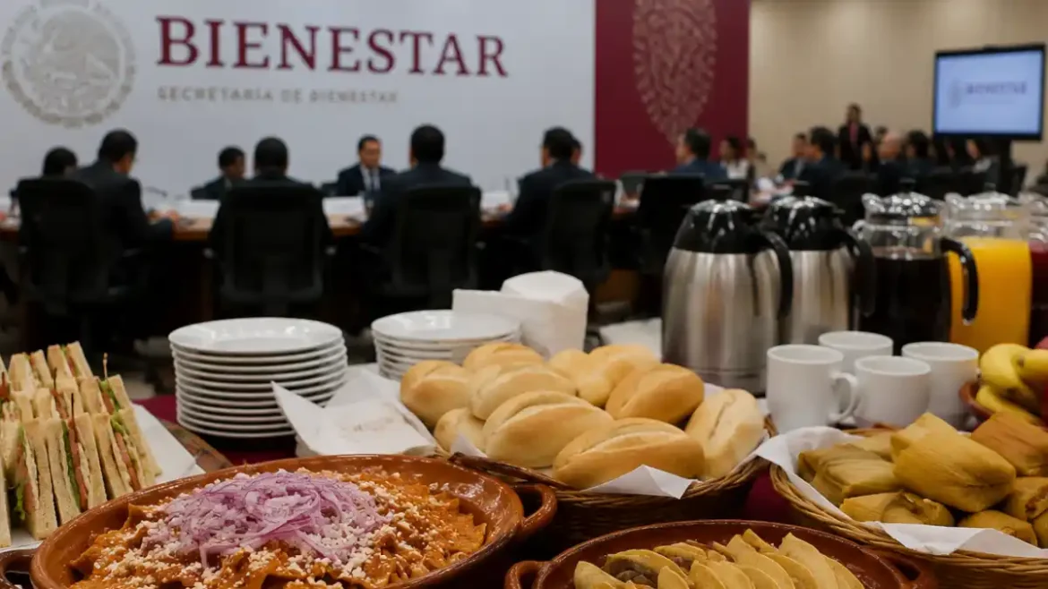 ¿Por qué la Secretaría del Bienestar gastará 83 millones de pesos en comida para reuniones y qué comprará con ese dinero?