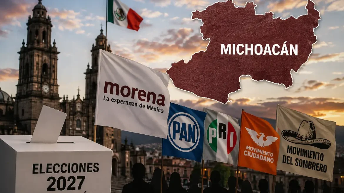Morena asegura que mantendrá Michoacán en 2027 y qué tan sólido es realmente su dominio