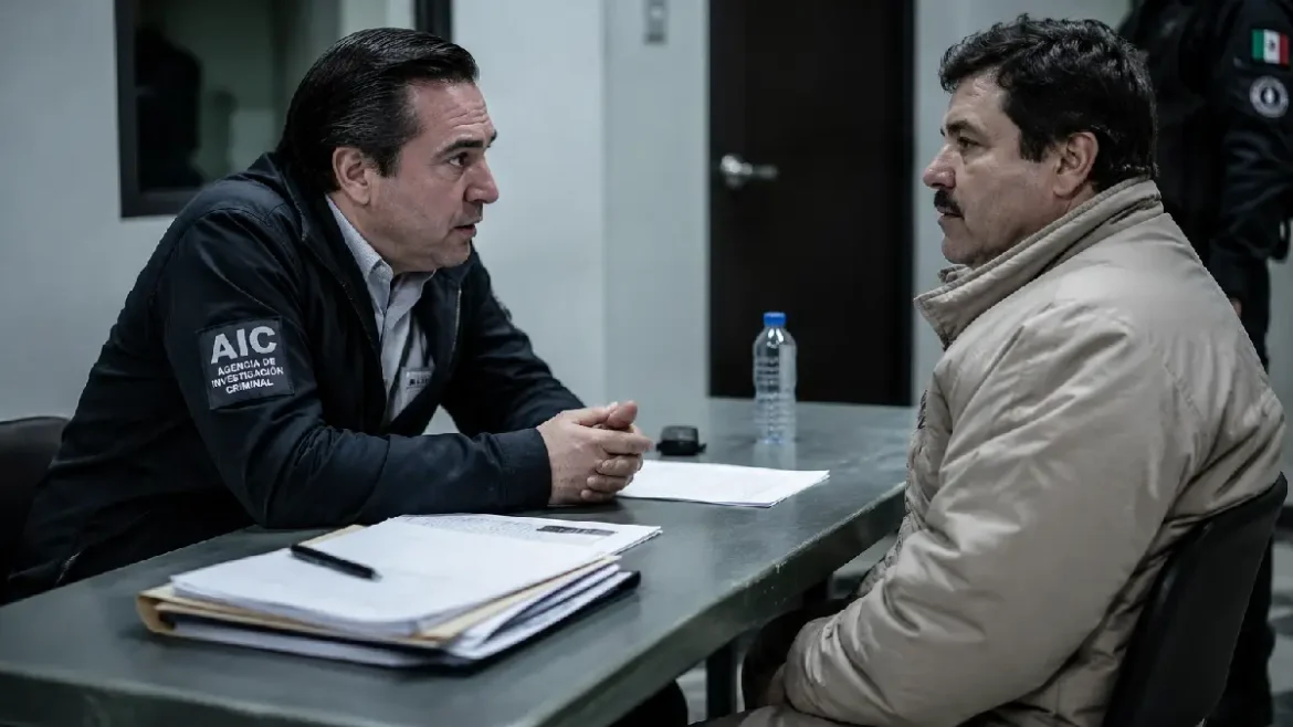 Tomás Zerón interrogó al Chapo… y así puede comprobarse el encuentro