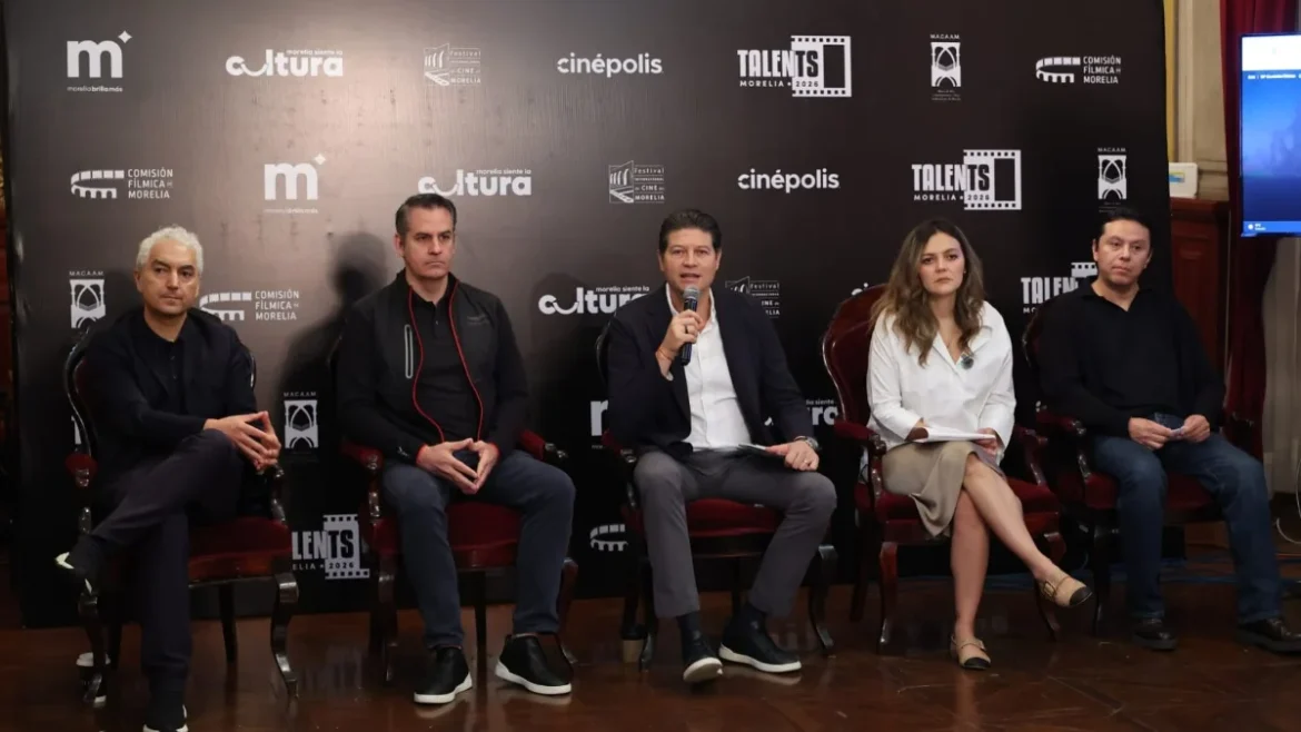 Anuncia Alfonso Martínez Alcázar grabación de largometraje en Morelia