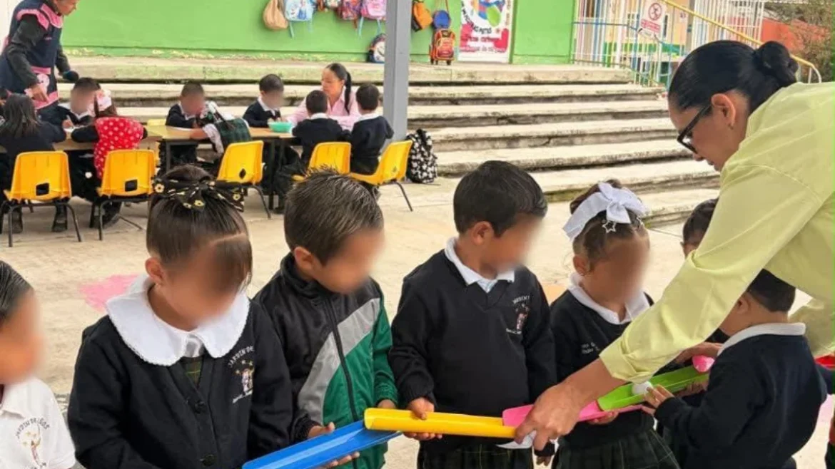 Ooapas fortalece la cultura del agua con niñas y niños del jardín de niños ‘Annie Jump Cannon’